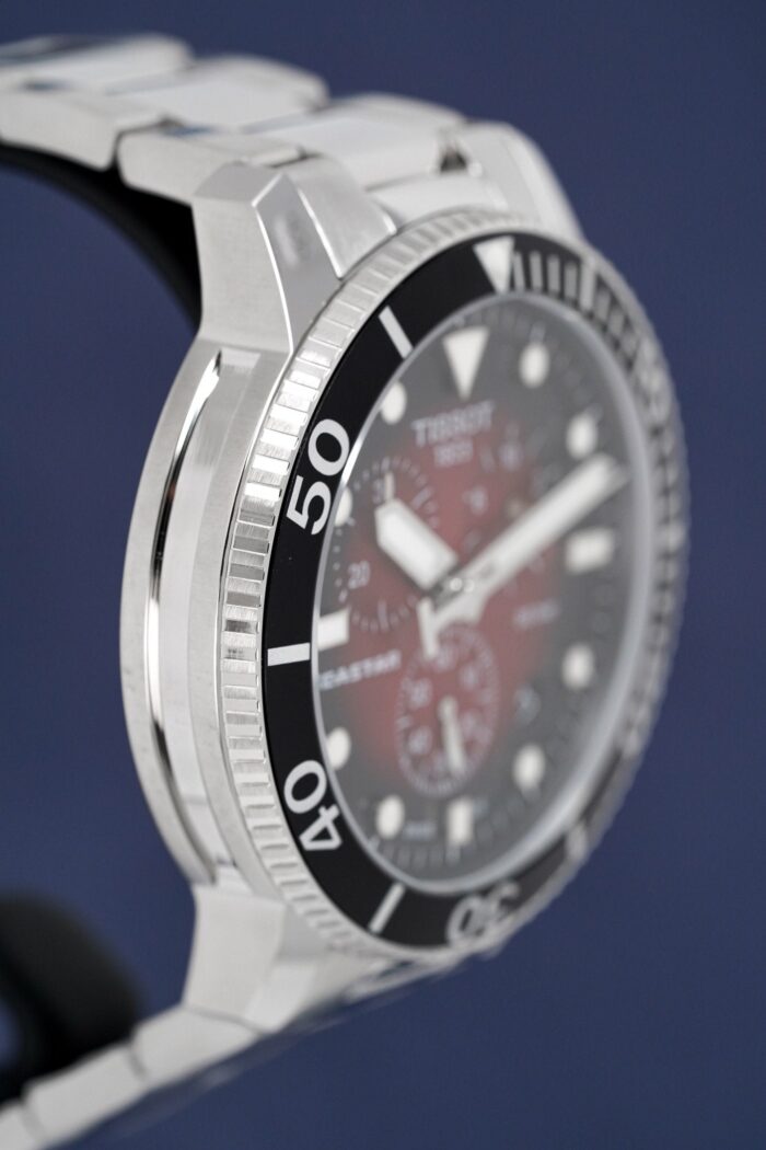 Tissot Chronograph Watch SEASTAR 1000 Red - T120.417.11.421.00 - Image 5
